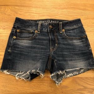 American Eagle stretch Jean shorts